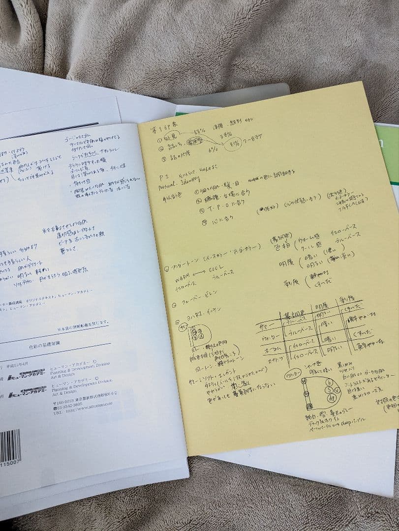 大幅値下げヒューマンアカデミー☆彡パーソナルカラーアナリスト教材&ドレープ一式