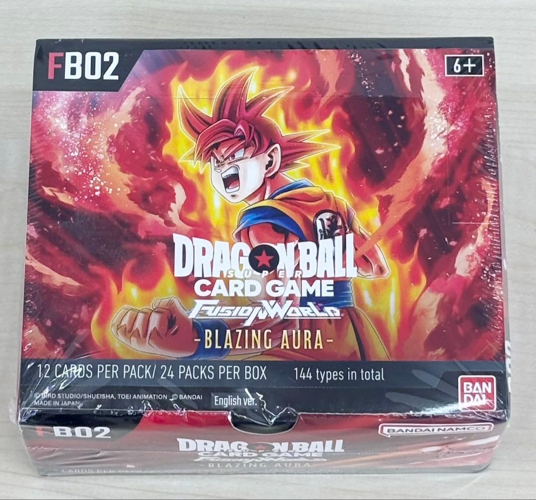 値下げ‼️未開封‼️バンダイ  ドラゴンボールカード ブースターパック 烈火の闘気