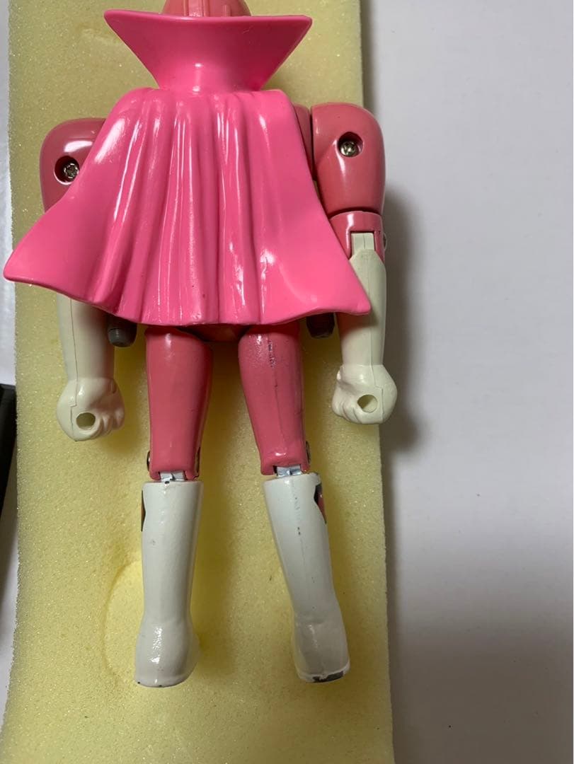 ⚠️デッドストック　秘密戦隊ゴレンジャー　モモレンジャー　超合金　当時物　ポピー