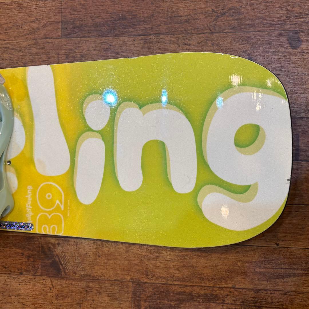 送料込！CosmicSurf 139cm salomon 24cmスノボセット！