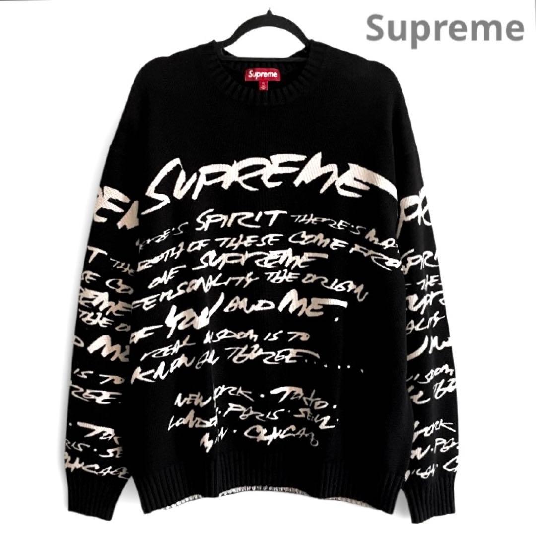 【極美品】Supreme シュプリーム ニット セーター 24SSブラック XL