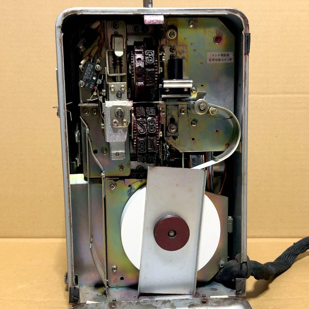 [激レア][整備済] 奈良工業 整理券発券システム 新泻交通