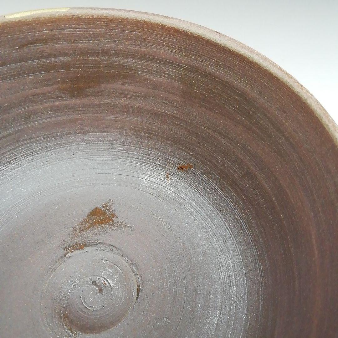 Ｗ１８３　茶碗　『扇面草花絵』『山澤松篁 造』　共箱　抹茶碗　茶道具