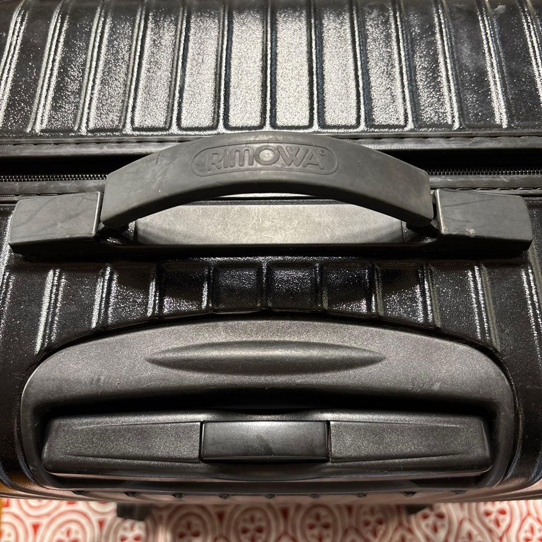 【破損】RIMOWA リモワ　サルサ　マットブラック スーツケース　4輪　87L