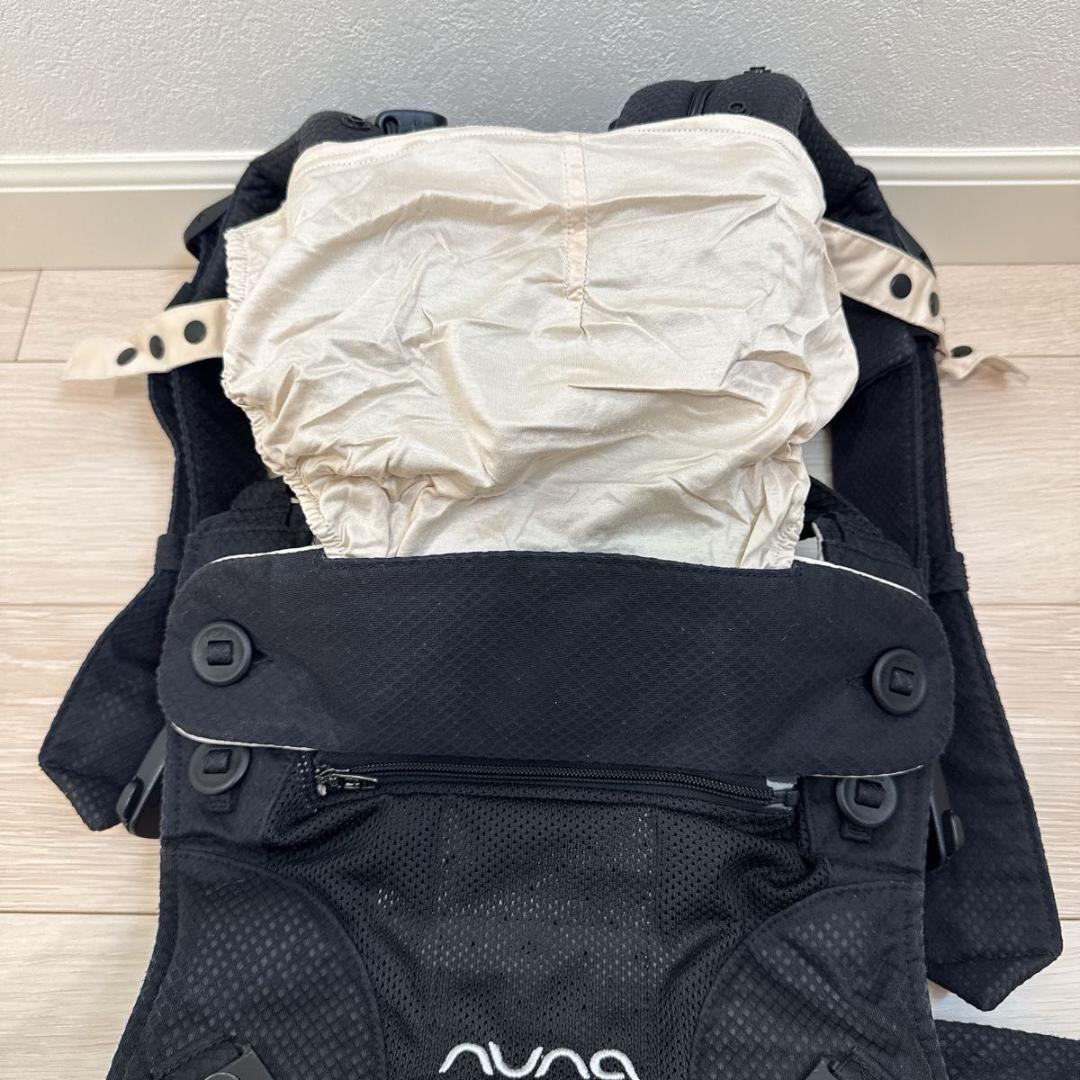 nuna cudl ヌナ カドル 抱っこ紐 ベビーキャリア キャビア（ブラック）