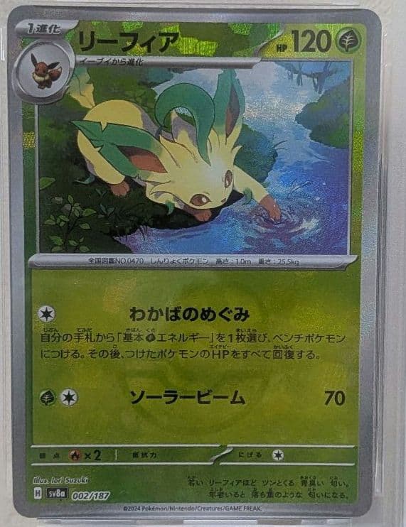 PSA10 リーフィア VSTAR SAR マスターボールミラー 二枚セット