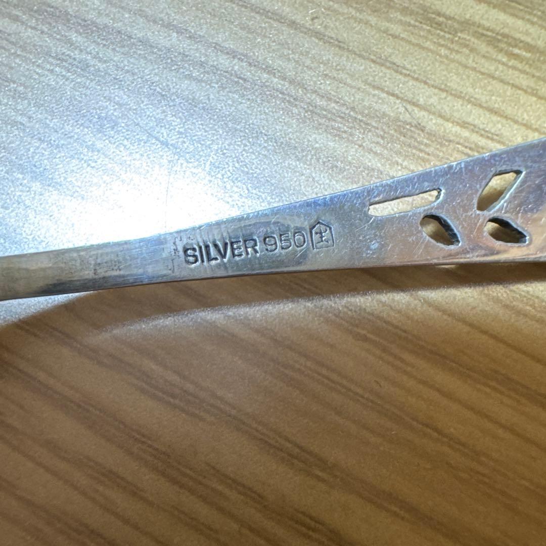 スプーン9本　シルバー950など 銀　総重量155g