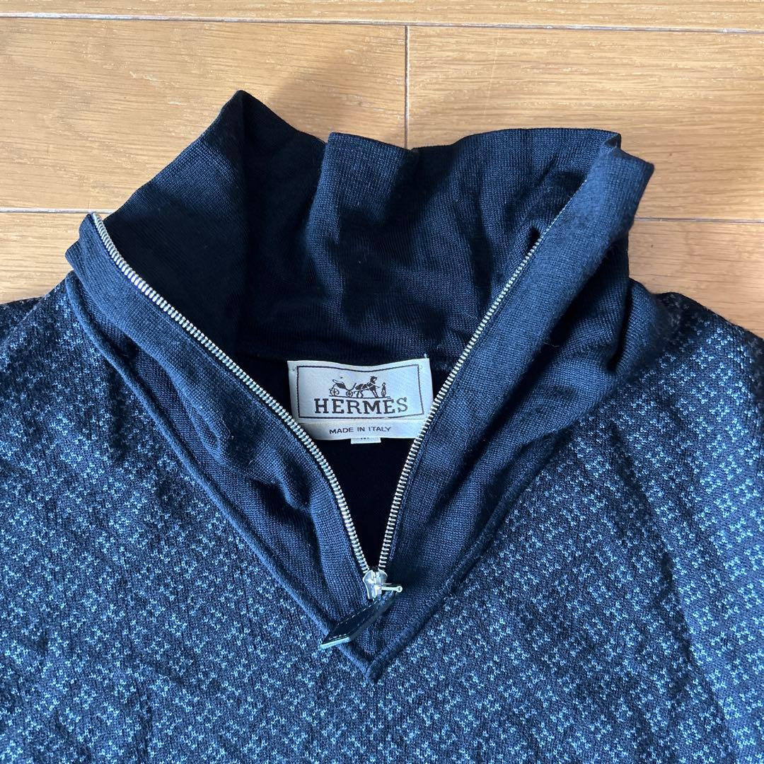 C*.様 HERMES 黒 セーター Mサイズ
