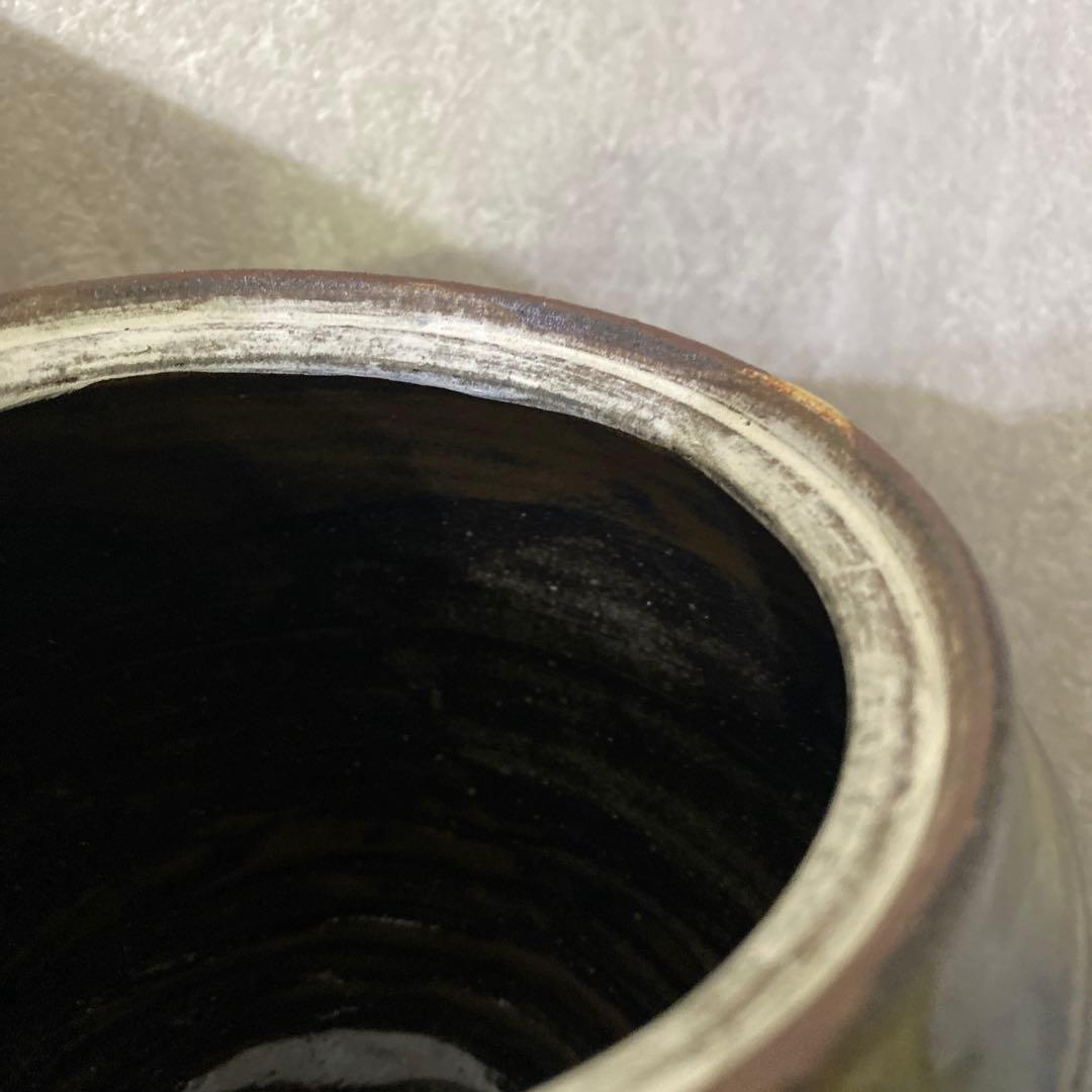 金城次郎　海老魚文水指　茶道具　人間国宝