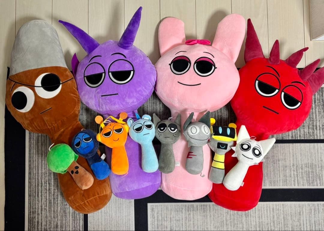 スプランキー　ぬいぐるみ 8体セット