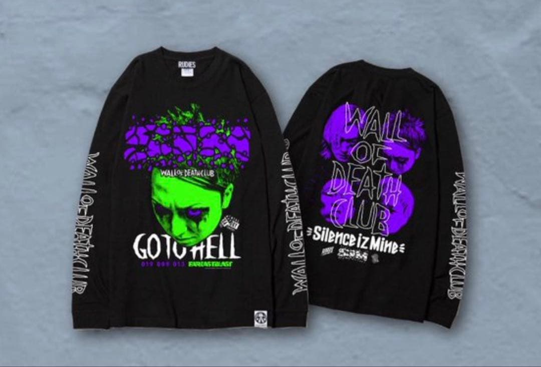 SiM 長袖TシャツWALL OF DEATH CLUB シム バンド Mサイズ