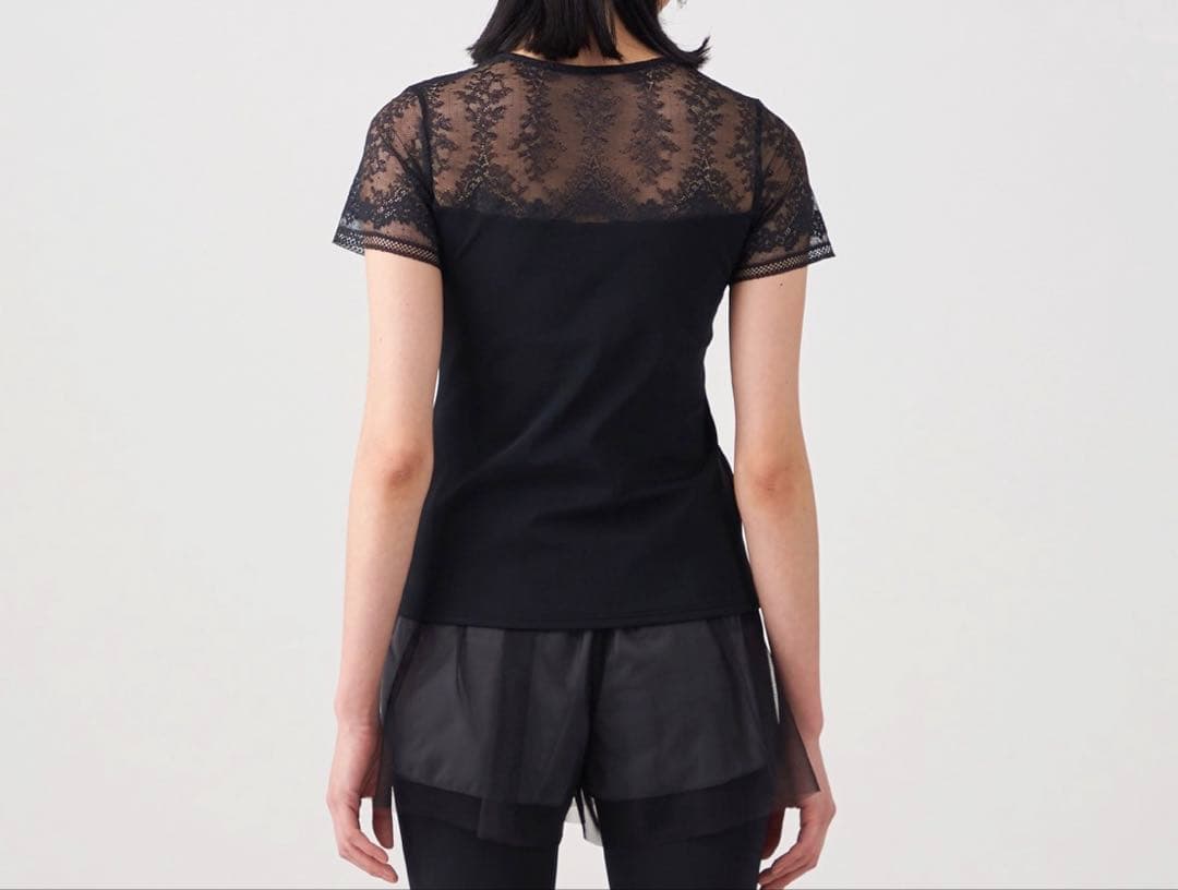 新品　チャコット　レースコンビトップ　M