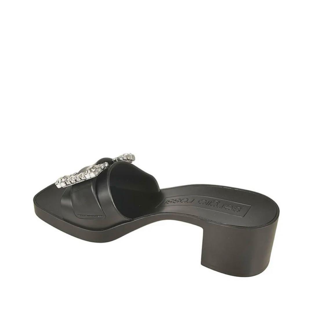 Sergio Rossi セルジオロッシ　ビジューサンダル　37サイズ