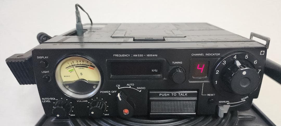 さる SONY Skytalk ICB-R5トランシーバー スキャナラジオ