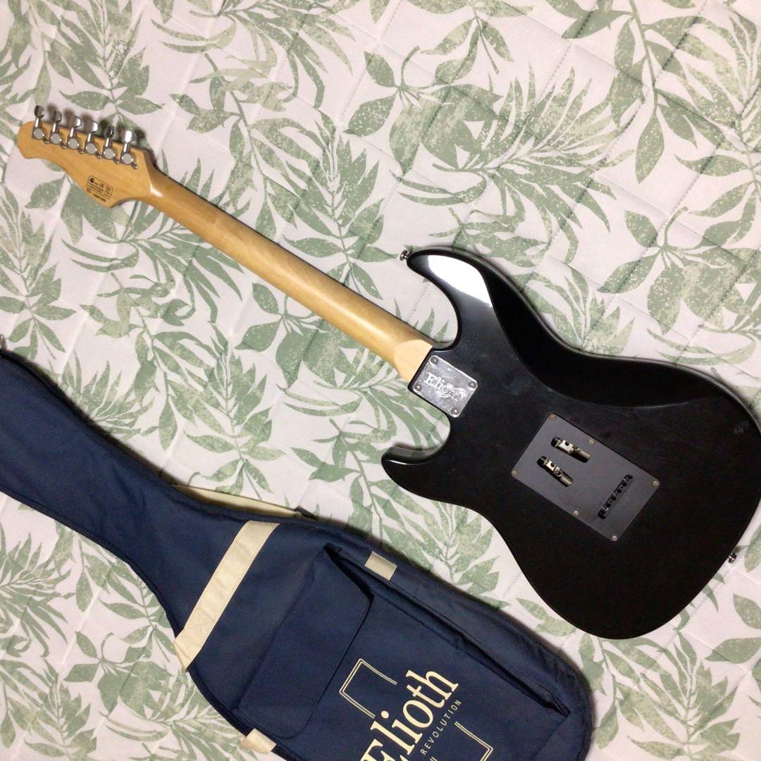 elioth guitar S305 6弦　エレキギターとケース