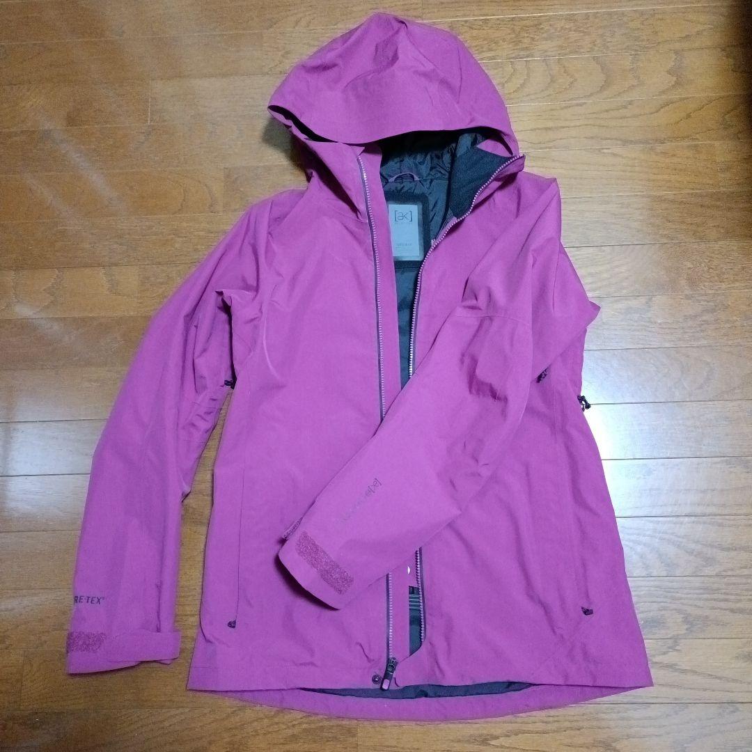 burton ak GORE-TEX スノボウェア ジャケット 赤紫　M