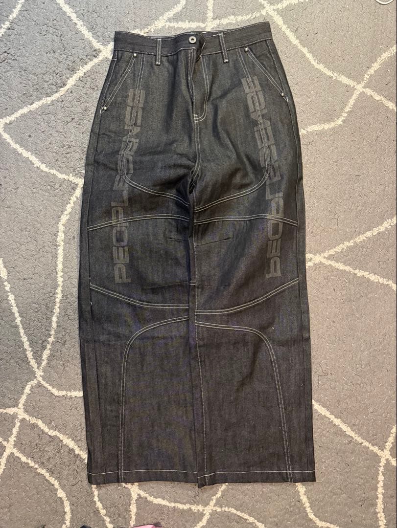 PEOPLESENSE リジットダークデニム パンツ
