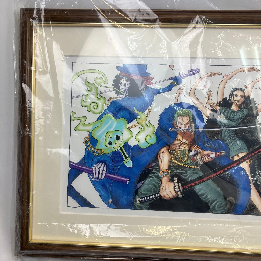 【包装袋未開封品・小キズあり】ワンピース 高級複製原画 20周年記念 迅速配送