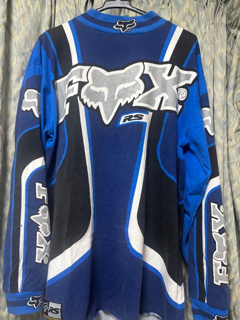 tohji着用 FOXレーシングロングシャツ