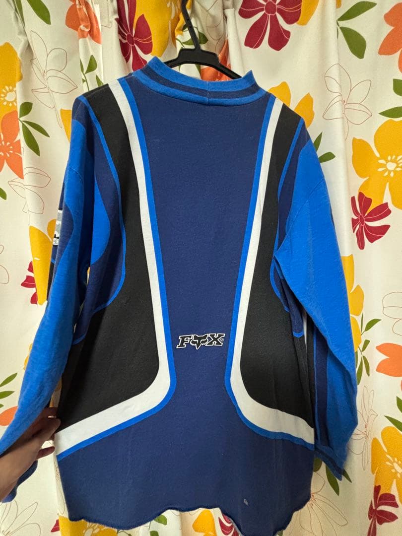 tohji着用 FOXレーシングロングシャツ