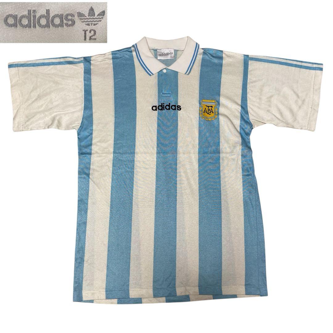 レア 90s アディダス製 アルゼンチン代表 ヴィンテージ ユニフォーム y2k
