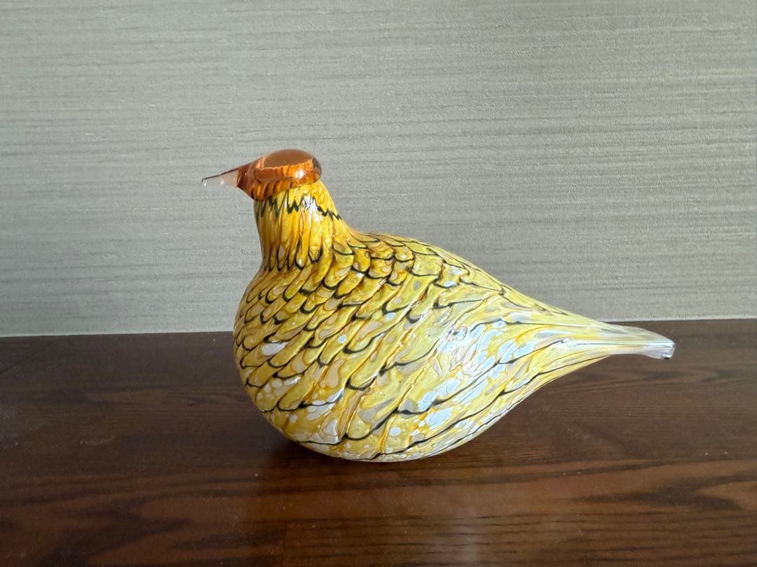  イッタラ バード サマーグロース 雷鳥 イエロー × ブラック