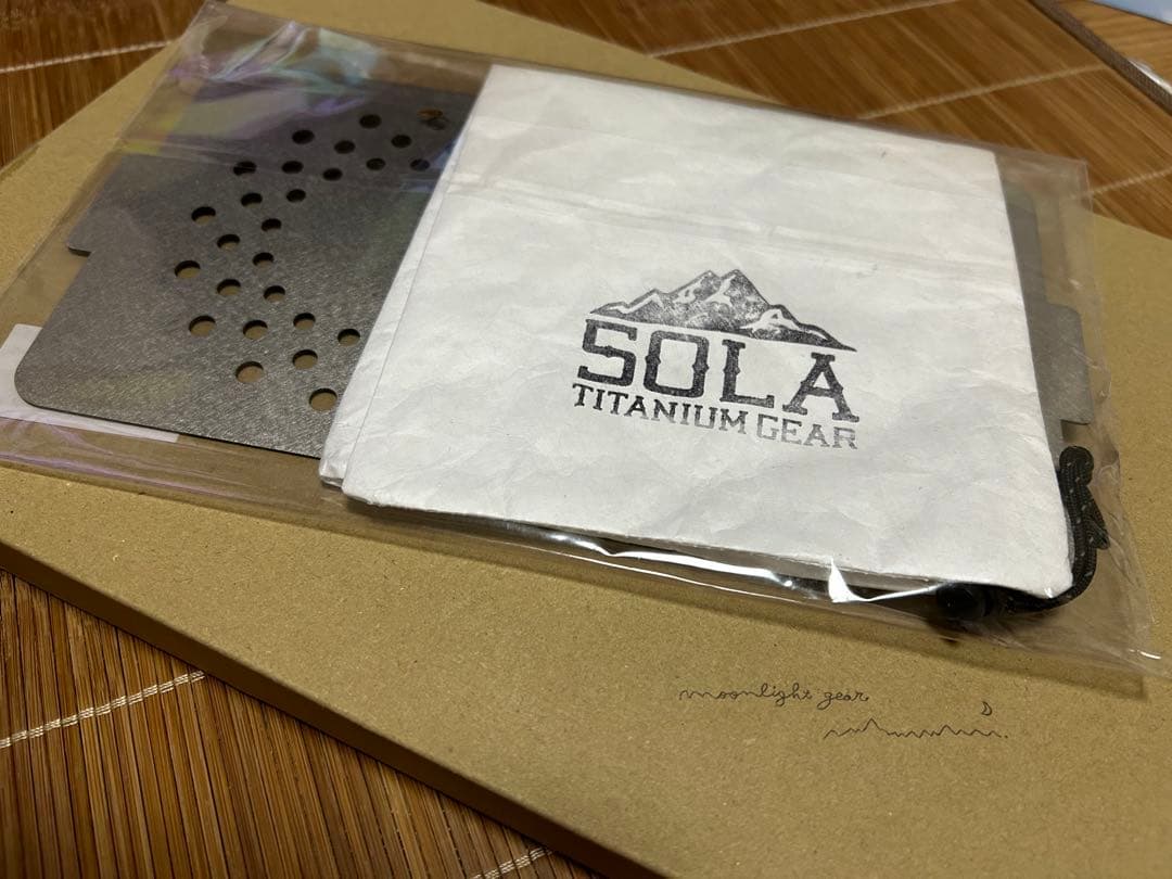 ソラチタニウムギア スーパーテーブル#1 SOLA TITANIUMGEAR
