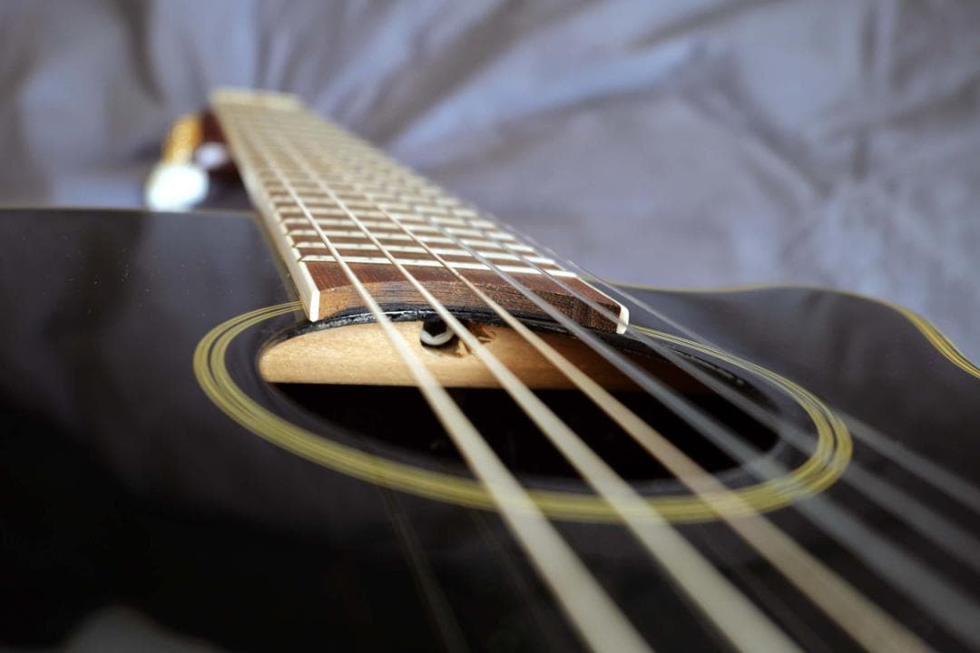 Master Graft BK ミニエレアコ　ガットギター ペグGOTOH交換