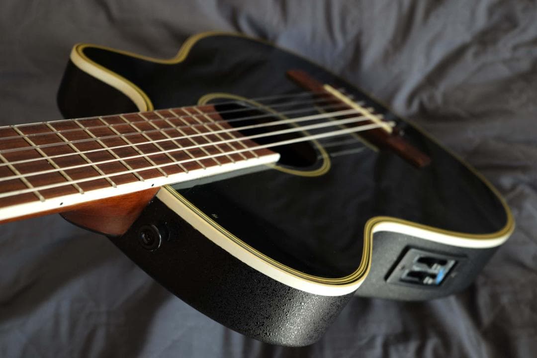 Master Graft BK ミニエレアコ　ガットギター ペグGOTOH交換