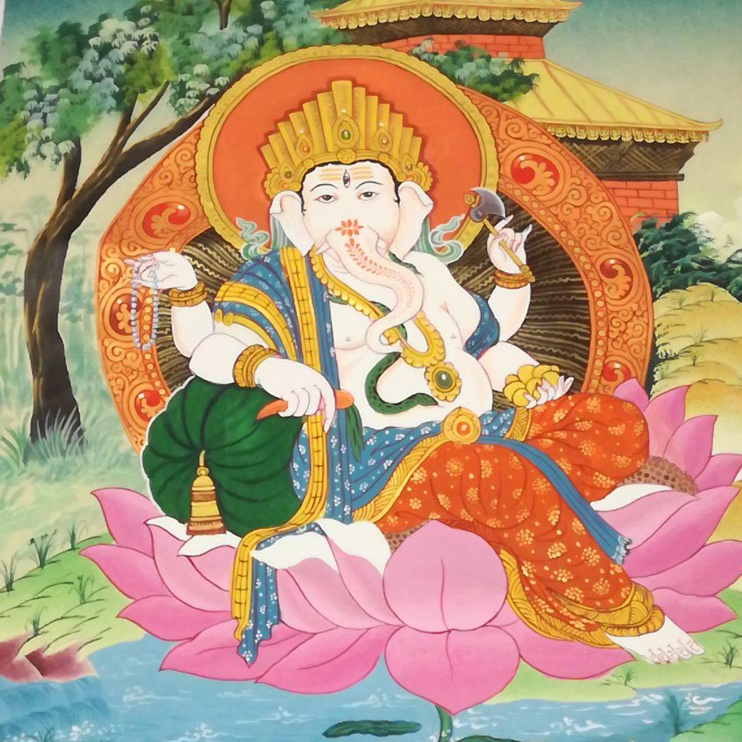 ガネーシャ曼荼羅