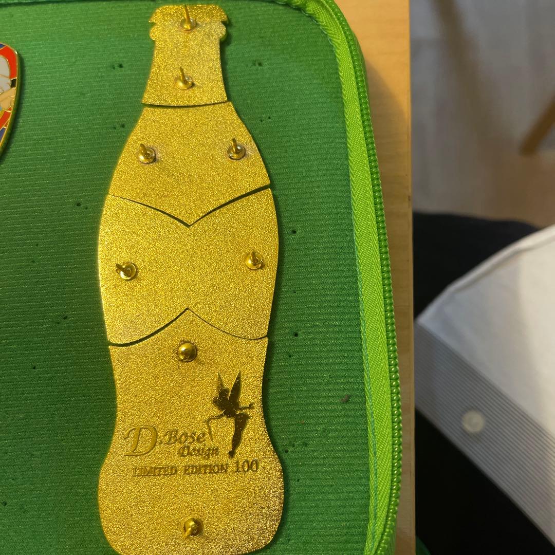 コカ・コーラ ティンカーベルピンズ　4個セット　LE100