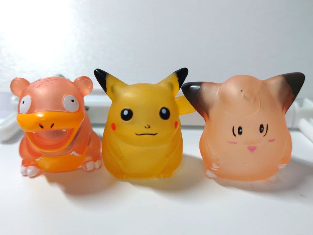 【激レア✨】任天堂1996年製　初期ポケモン　クリアタイプ指人形10体セット