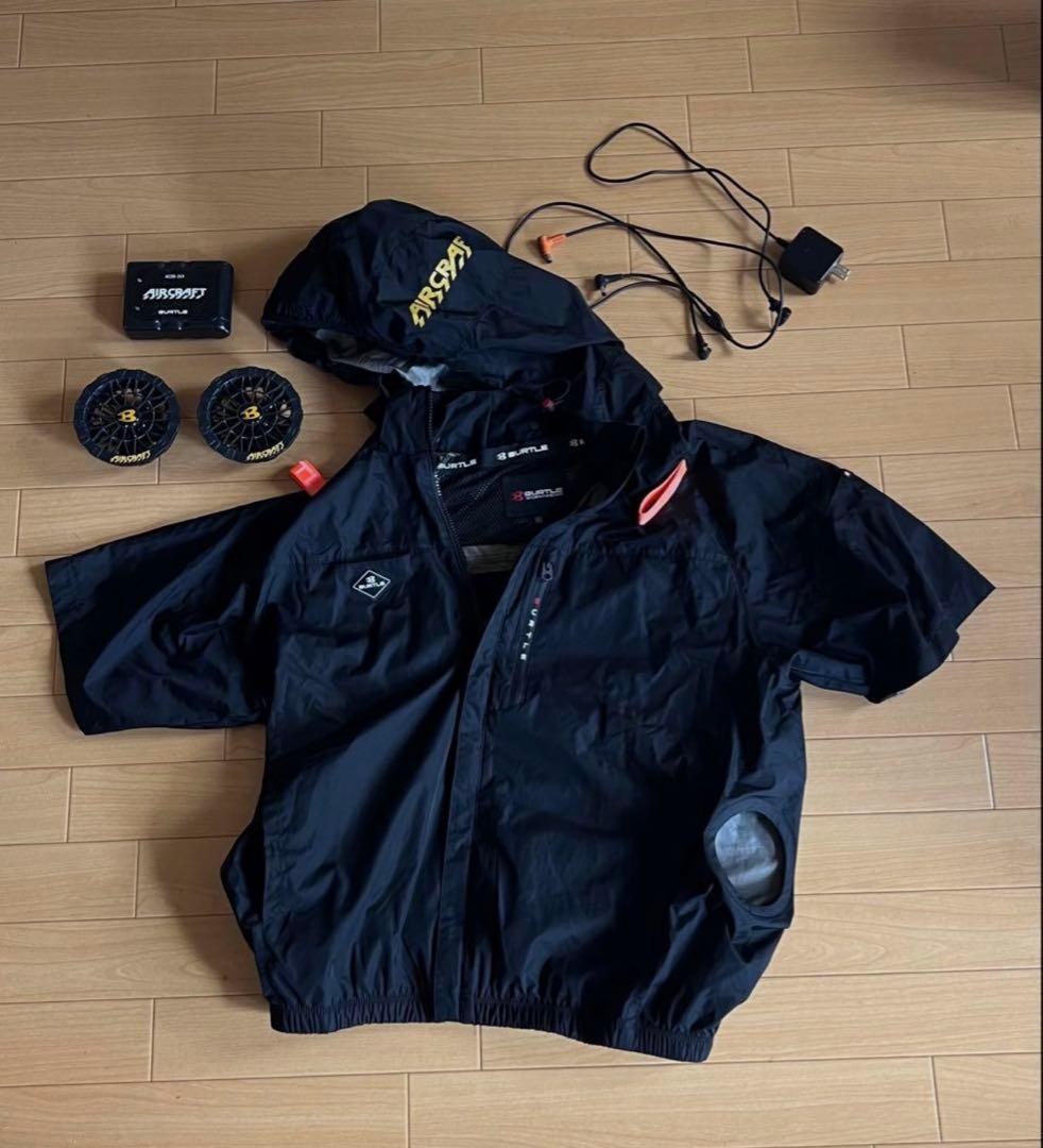 【ハル】BURTLE空調服AIRCRAFT AC09-24Vファンユニット