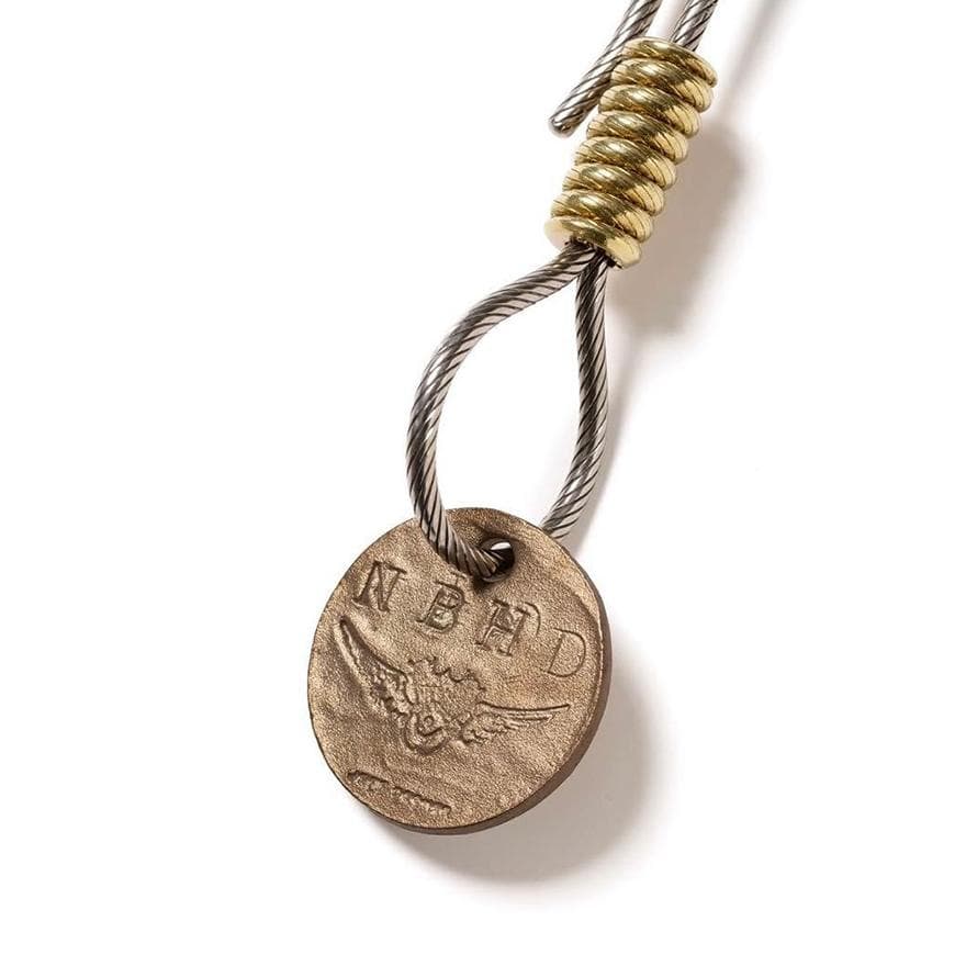 DSMG限定 ネイバーフッド ジェフデッカー キーフック シルバー×ゴールド