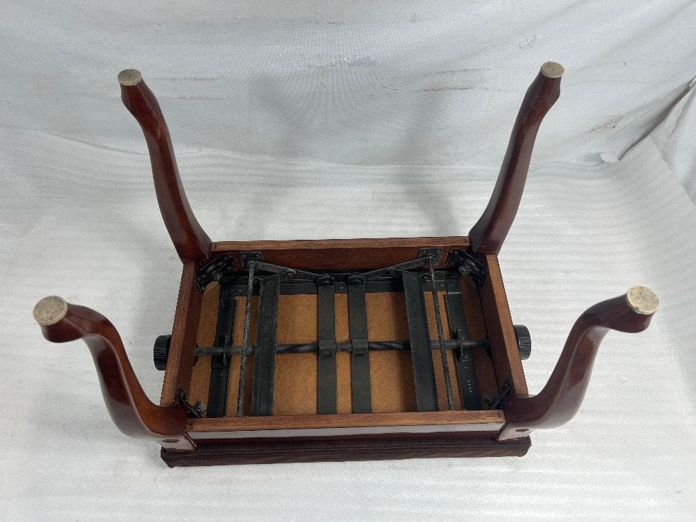 ※81403※ピアノ椅子KMJH（木目調）★送料無料