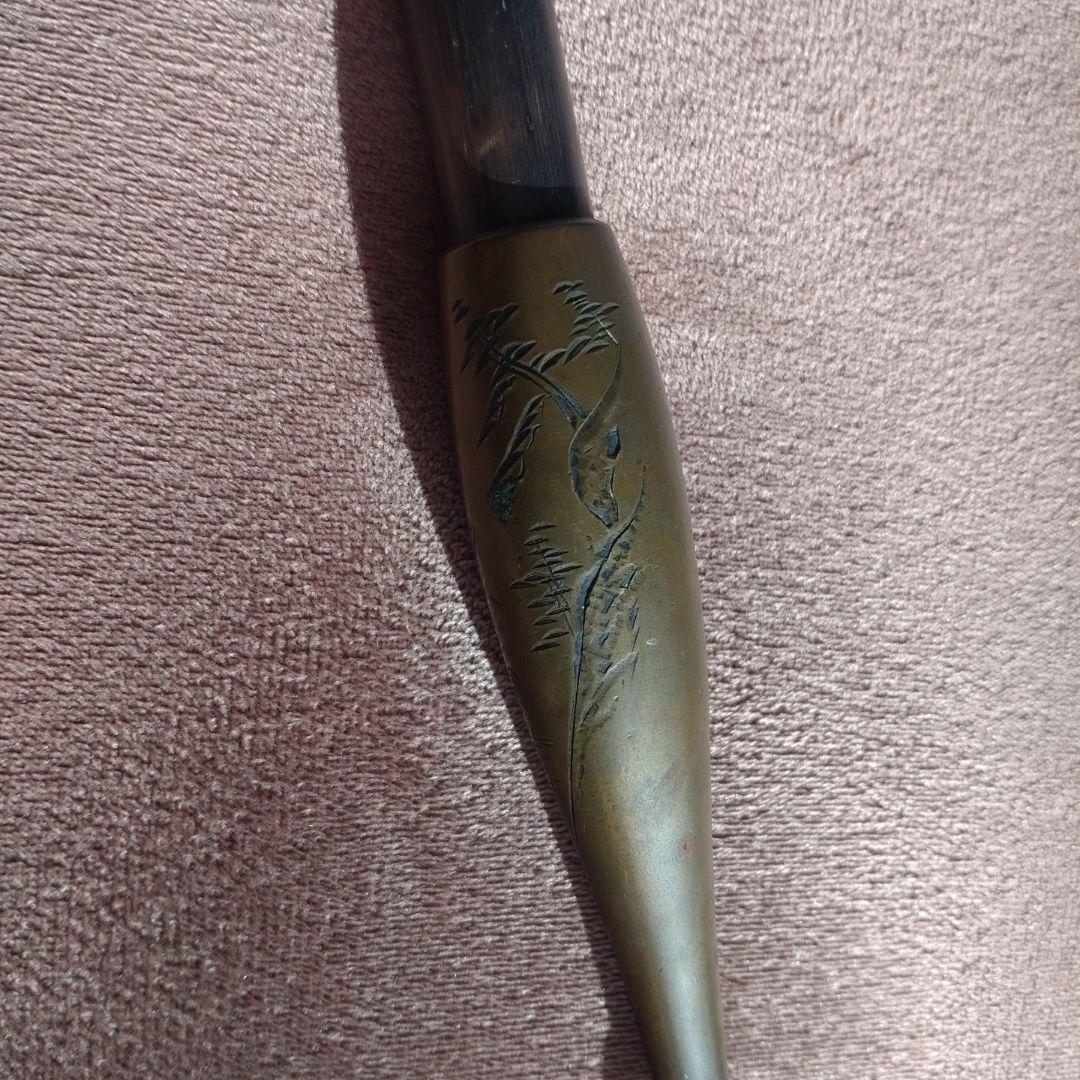 希少アンティーク彫刻キセル