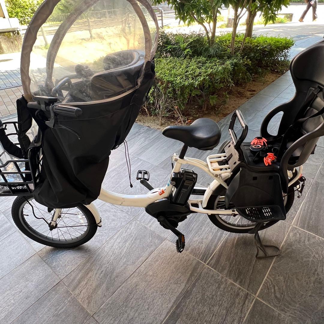 【美品✨】ヤマハ PAS Babby 電動自転車 3人乗り 子供乗せ
