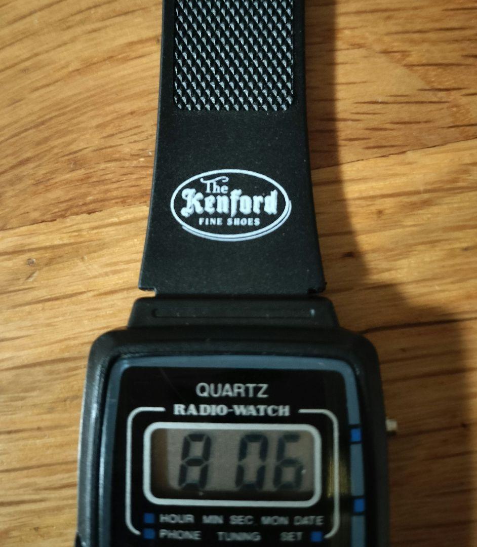 激レアThe Kenford Fineshoesクォーツ ラジオウォッチ