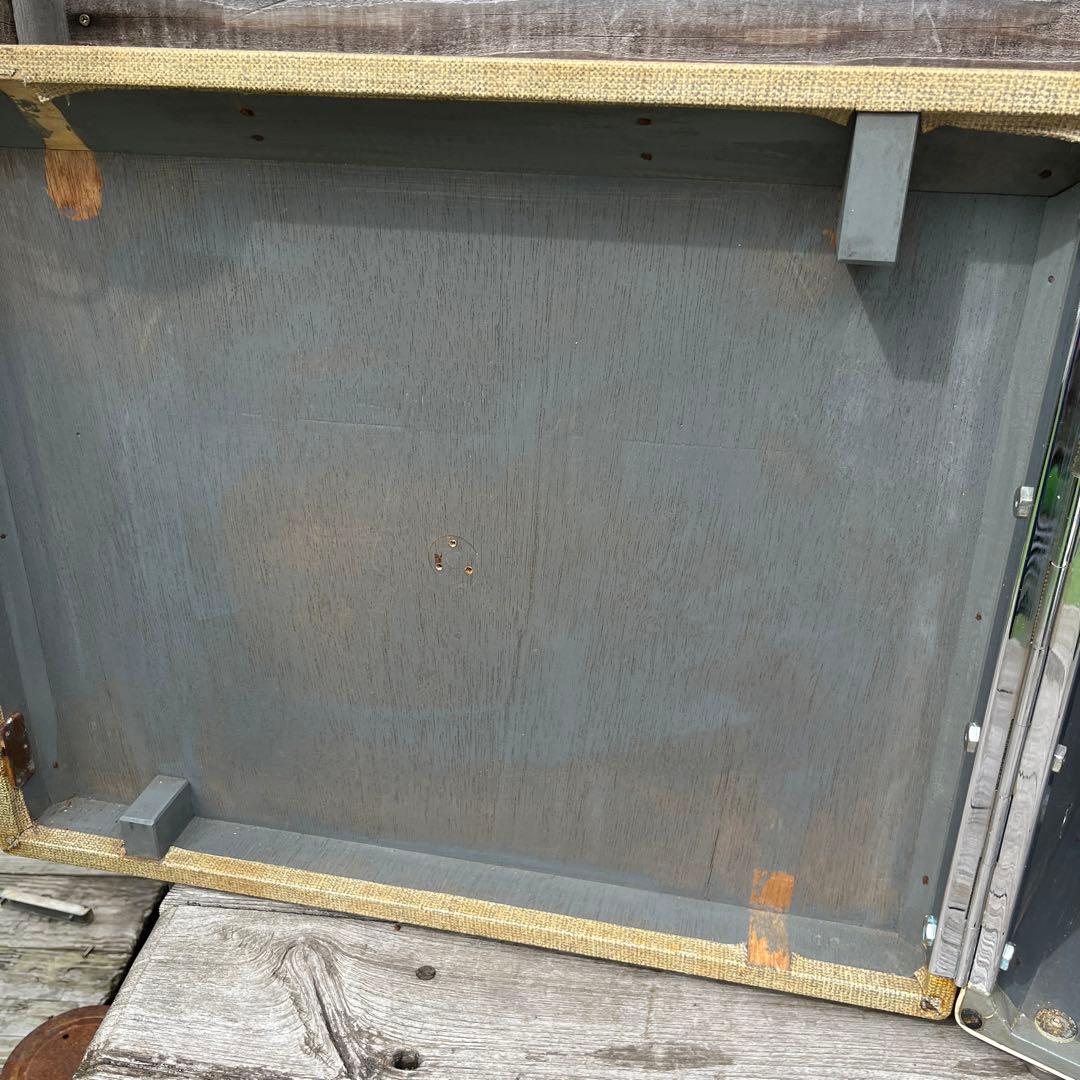 アンティークスピーカー　側だけ