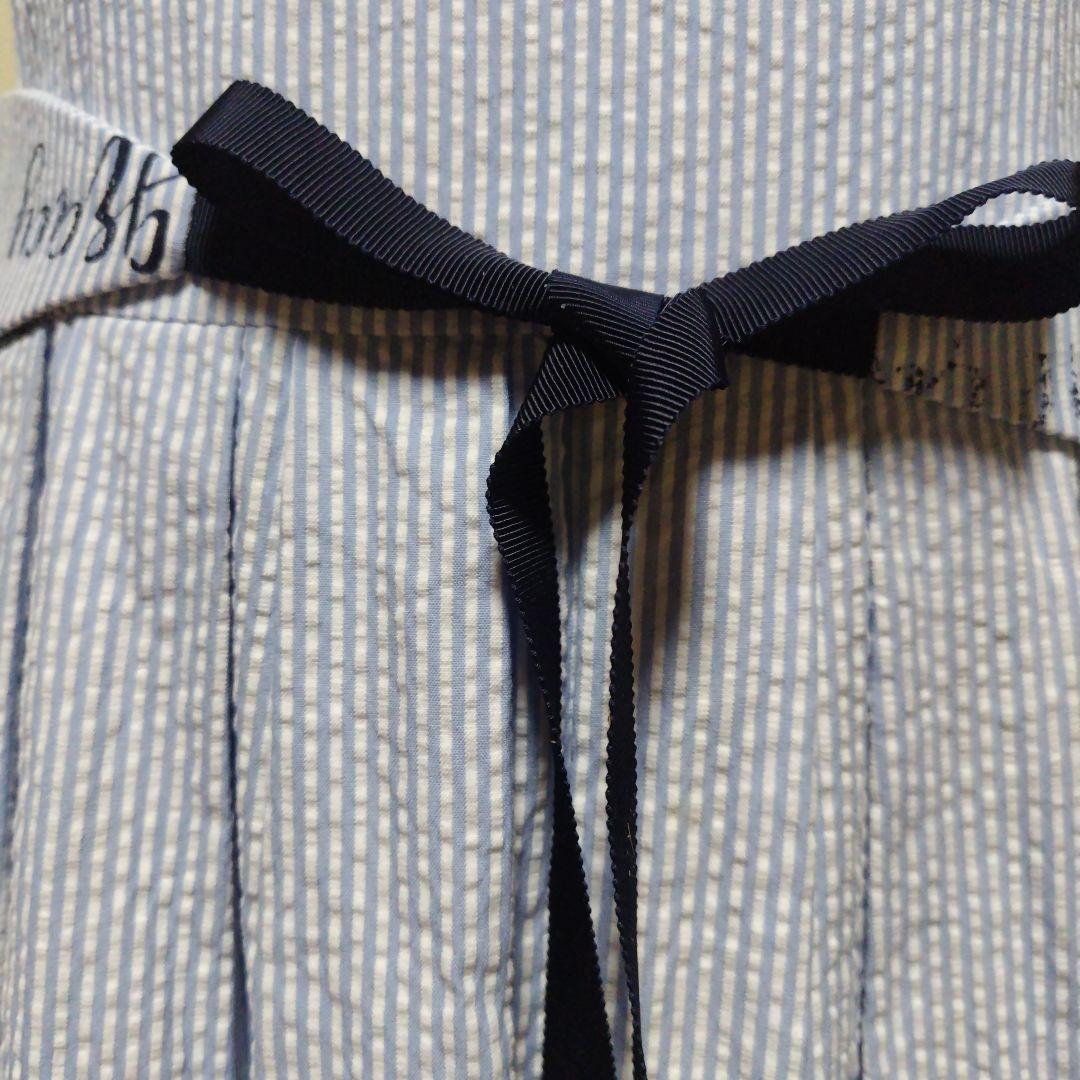 エムズグレイシー　水玉模様ひざ丈ワンピース　ストライプ柄のワンピース　2枚セット