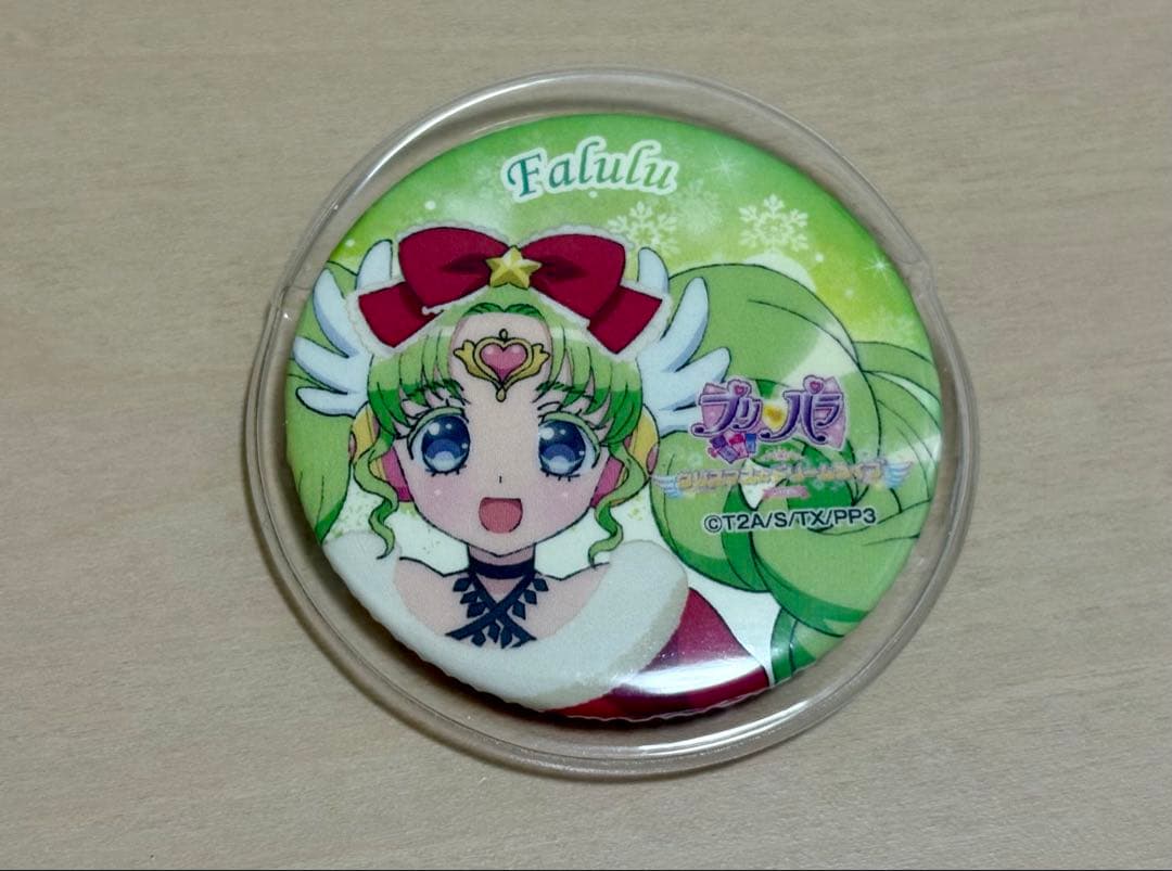プリパラ クリスマスドリームライブ2016 缶バッジ　ファルル