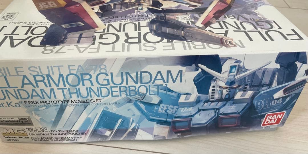 THUNDERBOLT版　フルアーマーガンダム　VER.Ka 1/100