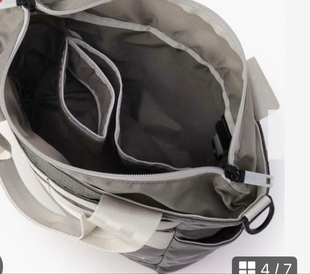 BRIEFING ショルダーバッグ グレー