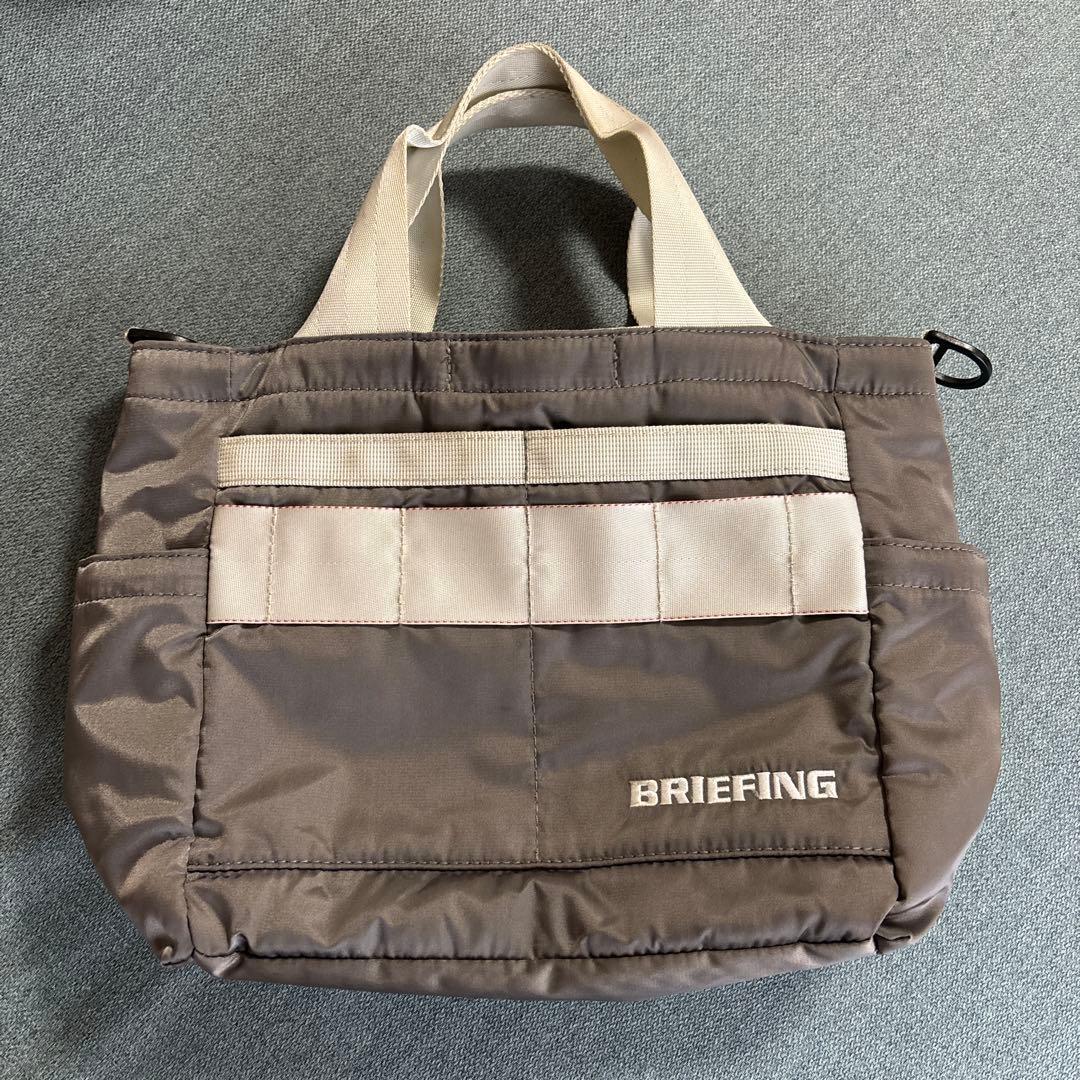 BRIEFING ショルダーバッグ グレー