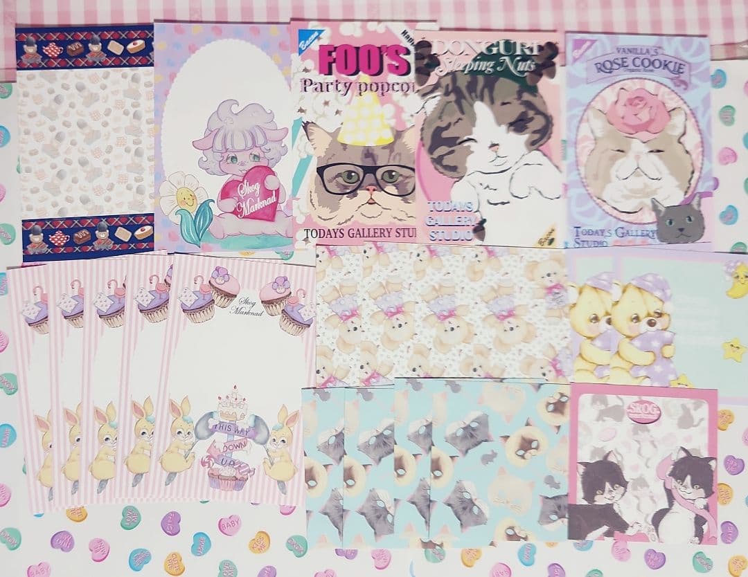 作家　メモ　まとめ売り　国内　バラメモ　skog スコーグ