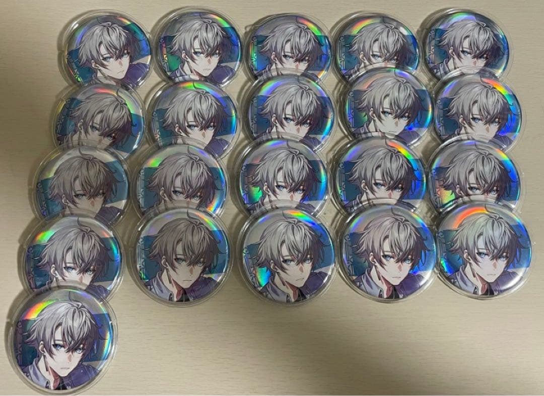 【ROF-MAO】1stLIVEホログラム缶バッジ甲斐田晴