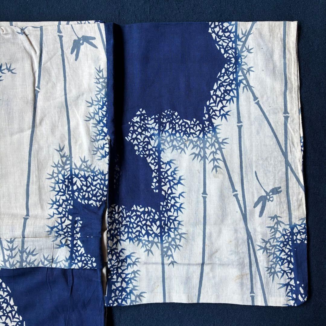 45浴衣【有松鳴海絞り・注染・男物】10枚おまとめ売り材料綿