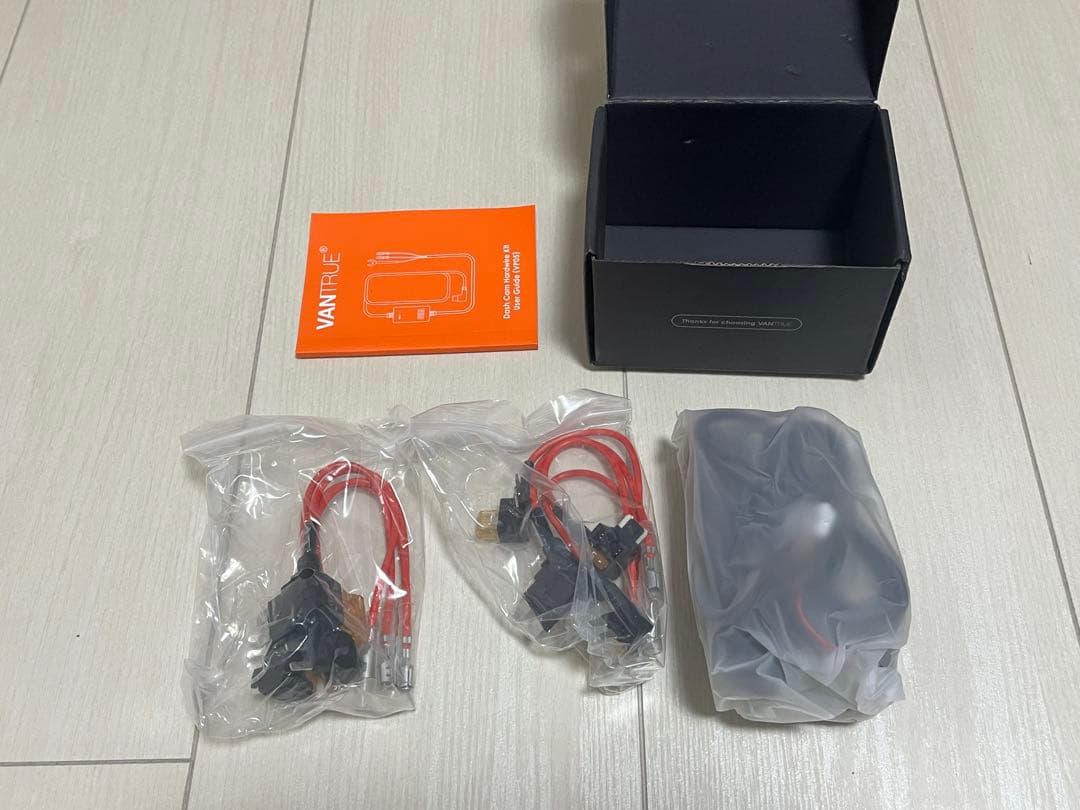 VANTRUE E360 ace ドライブレコーダー、ハードワイヤーキット付