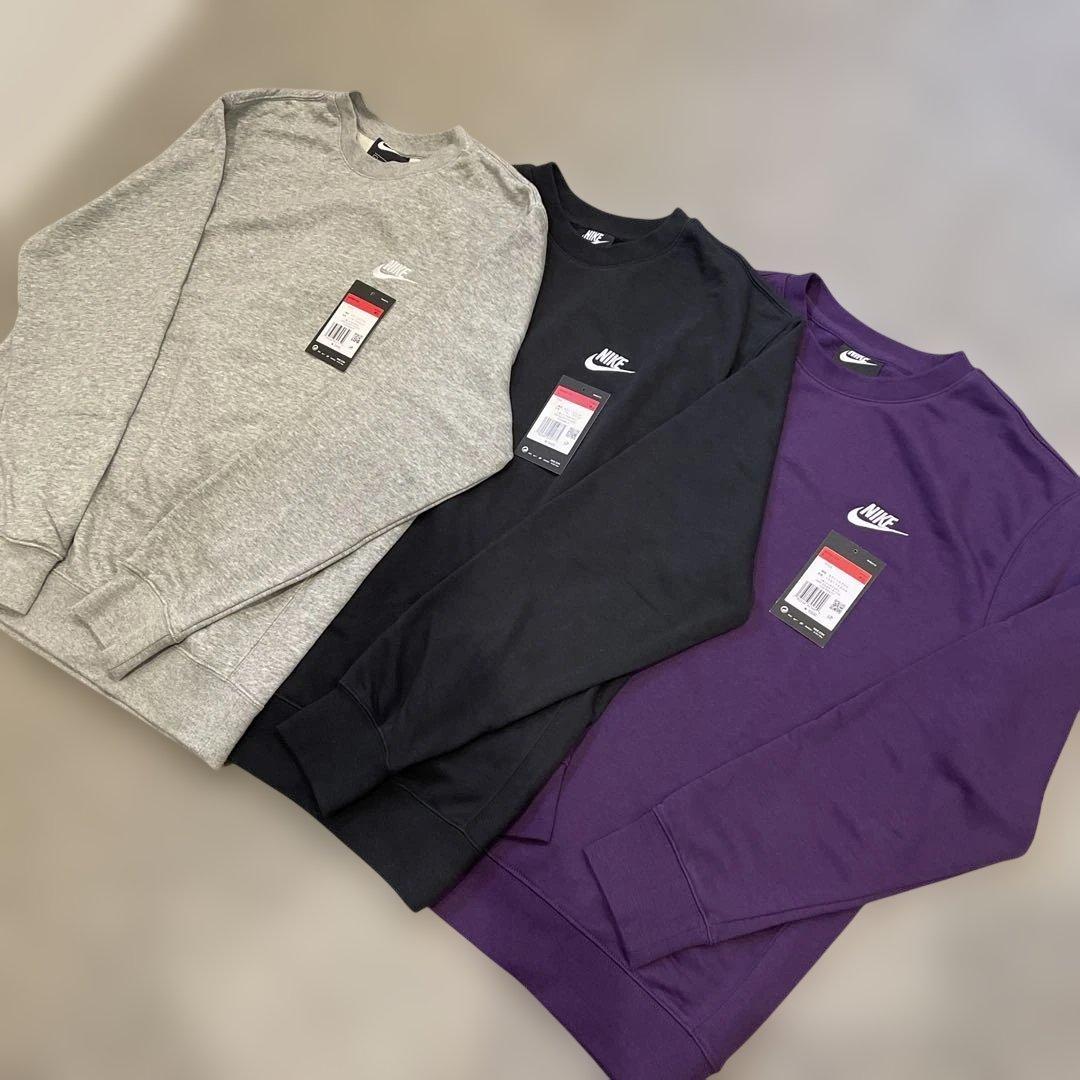 Nike クルーネック トレーナー Lサイズ 3色セット