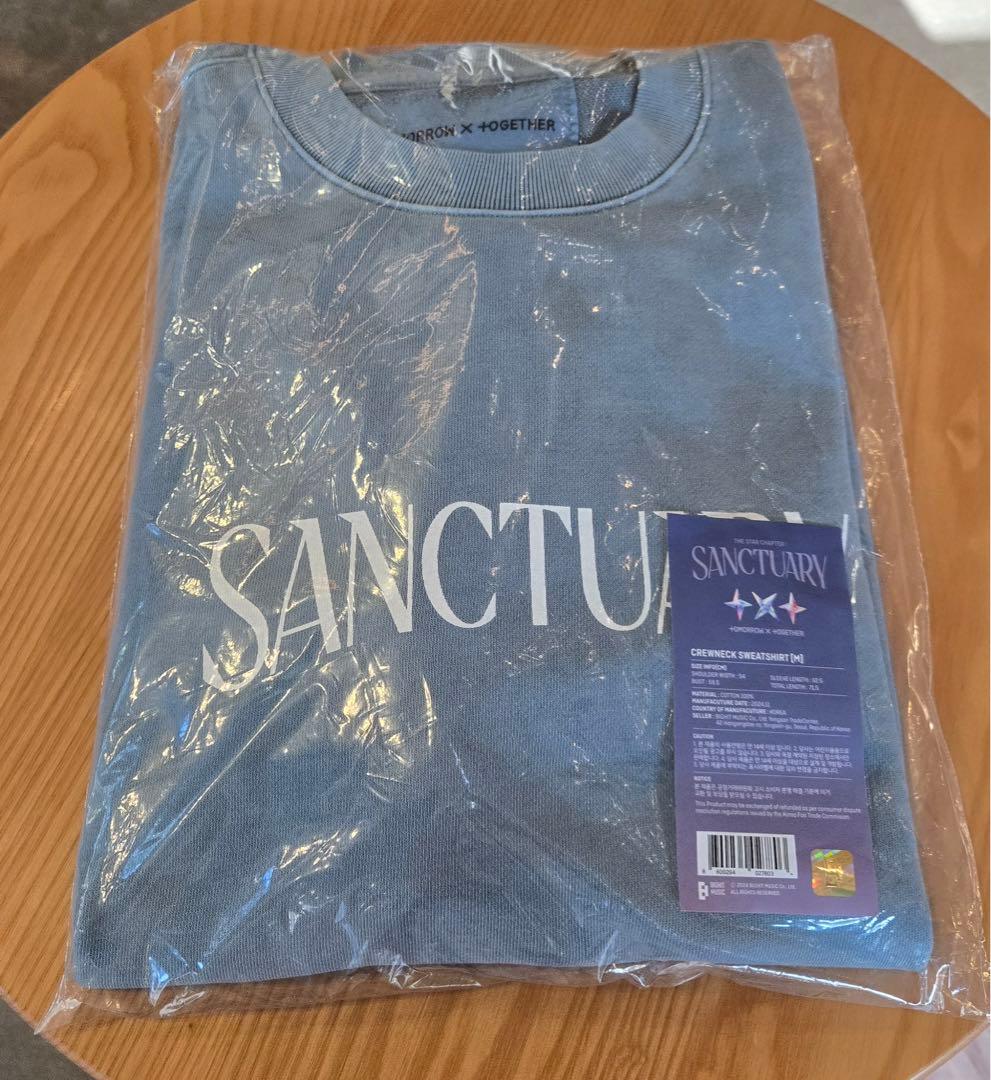 TXT トゥバ 韓国 ポップアップ サンクチュアリ クルーネック スウェット